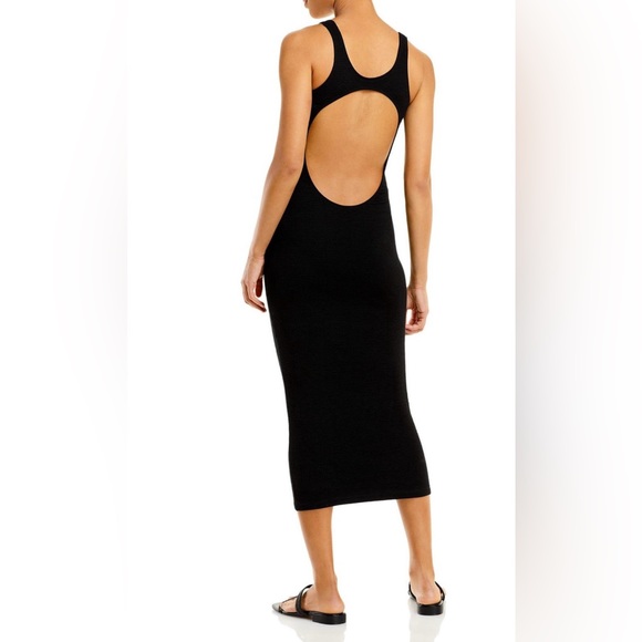 Revolve REMAIN by Birger Christensen Elvirah Textured Bodycon Midi Dress - Picture 5 of 10